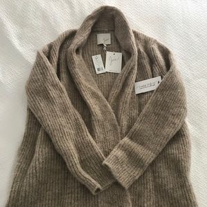 Joie shawl collar sweater with pockets